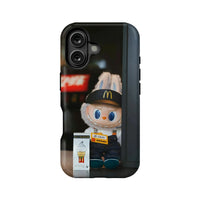 Funda para teléfono con diseño de conejito Labubu de McDonald's: diseño bonito y único
