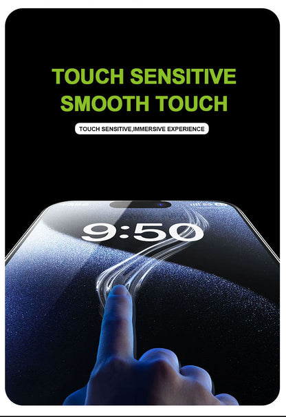 Titan 2026 Dust-Removal Easy-App Screen Protector with Auto Dust Removal & Anti-Static Layer