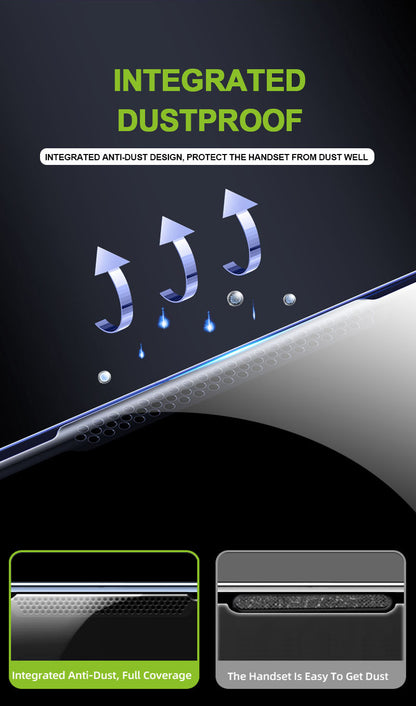 Titan 2026 Dust-Removal Easy-App Screen Protector with Auto Dust Removal & Anti-Static Layer