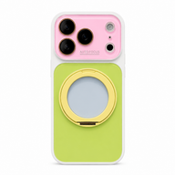 Dopamine MagSafe Ring Stand iPhone Case - Green white background variant image