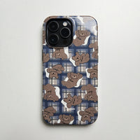 Cute Bear Pattern Phone Case