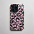 Cute Pink Pudding Bow Phone Case