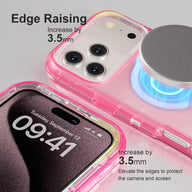 3-in-1 Transparent Phone case for iPhone 17 Pro Max 17 Air 16 15 14 13 Pro Max,Compatible with MagSafe, Durable Dual Layer Transparent Magnetic Phone Cases, Heavy Duty Shockproof and Anti-Drop Protective Cover (main image)