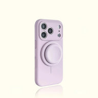 Magnetic Stand Liquid Silicone Full Coverage Phone Case with AI Capture Button, Compatible with iPhone 13 to iPhone 18 Pro Max--3994 (main image)