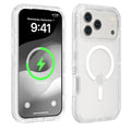3-in-1 Transparent Phone case for iPhone 17 Pro Max 17 Air 16 15 14 13 Pro Max,Compatible with MagSafe, Durable Dual Layer Transparent Magnetic Phone Cases, Heavy Duty Shockproof and Anti-Drop Protective Cover - Color Clear (variant image)